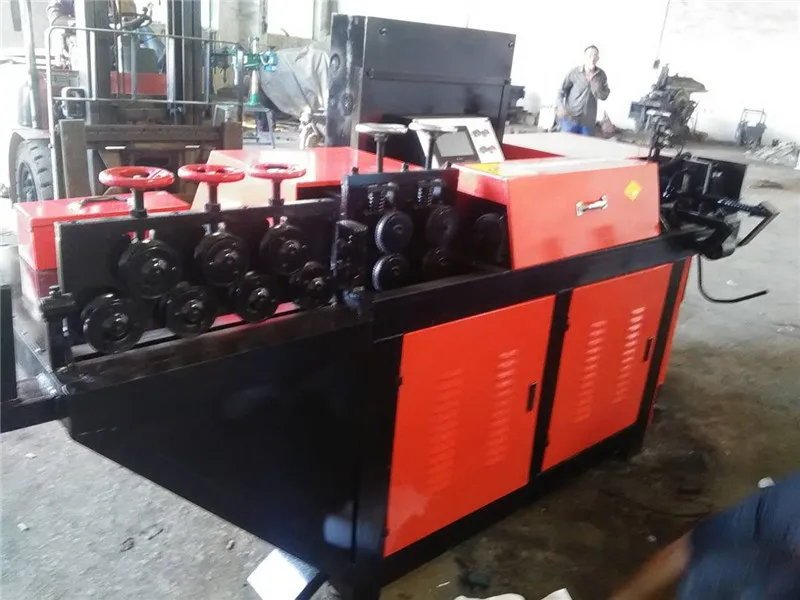 High efficiency CNC steel bar straightening cutting and bending machine