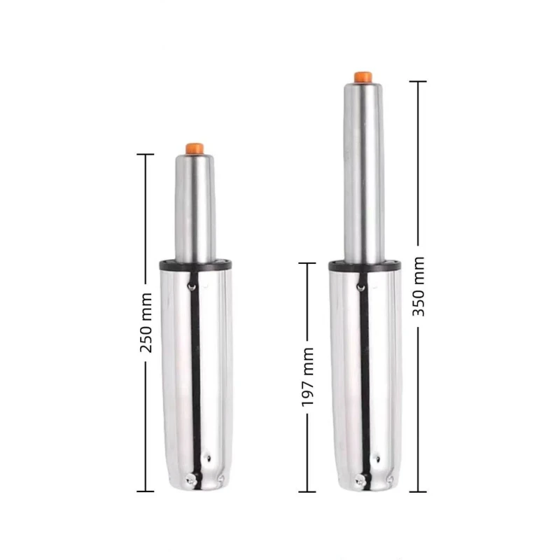 Metal Gas Cylinder Lift Rod Thick Explosion Proof for Office Chair Gaming Chair Replacement Part Gas Cylinder Black Gas Cylinder