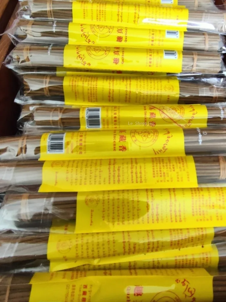 Tibetan Incense Stick Is Used To Purify The Air and Lift The Spirit of The Yoga Indoor Temple To Worship Natural Joss Stick