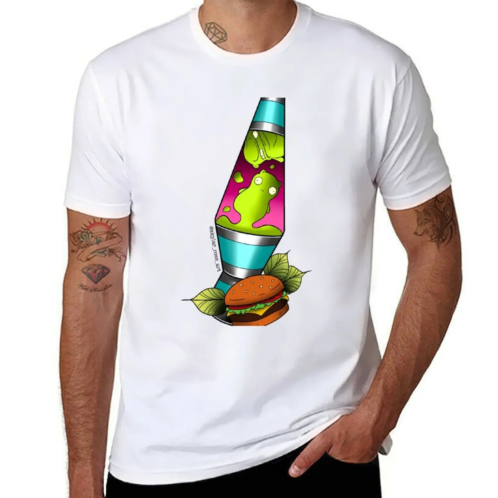 

Kuchi Kopi lava lamp T-Shirt cotton t shirt man funny t shirts cotton T-Shirt