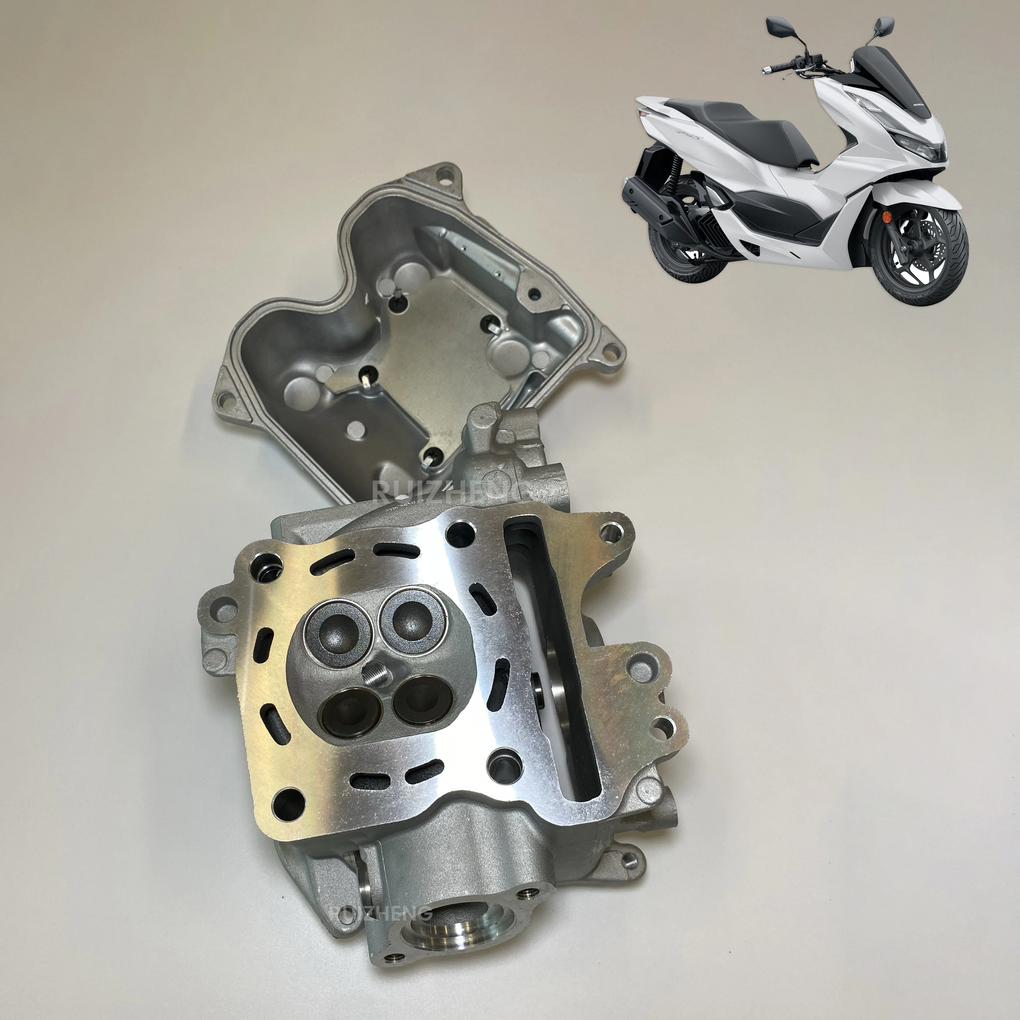 

Для Honda PCX150 4 V Adv 150 Vario/Click 125 4, размер головки клапана 20/17, двойной блок охлаждения, 62 мм, кованая головка блока цилиндров с 4 клапанами