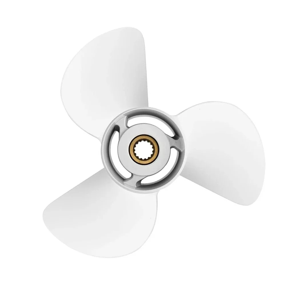 For Boat Repair For Propeller Replacement 13-1 2 X 15 Outboard Propeller Boat Engine OEM Fitment Compatibility Aluminum Alloy