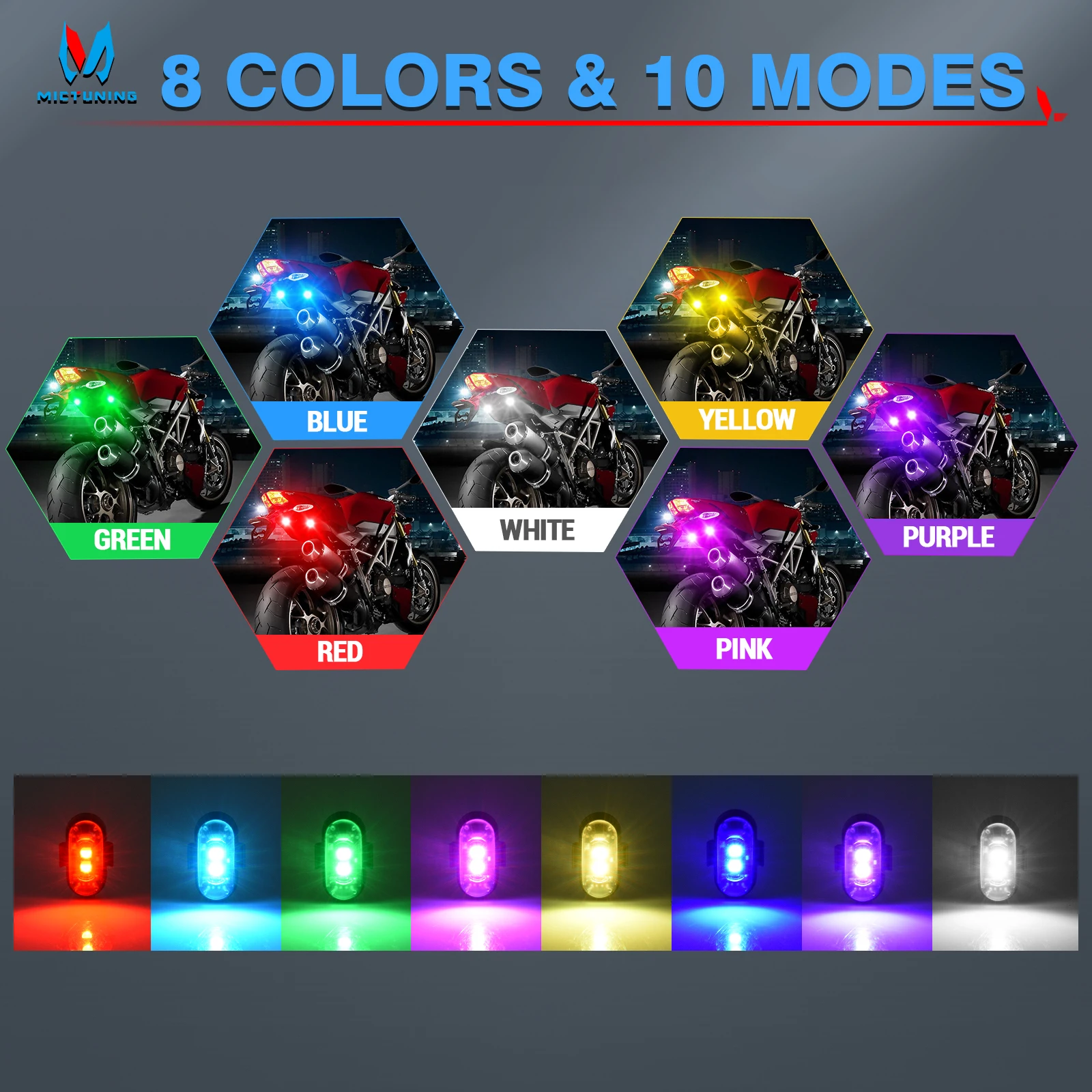 MICTUNING Luzes estroboscópica - Drone Strobe Light avaliação e preço