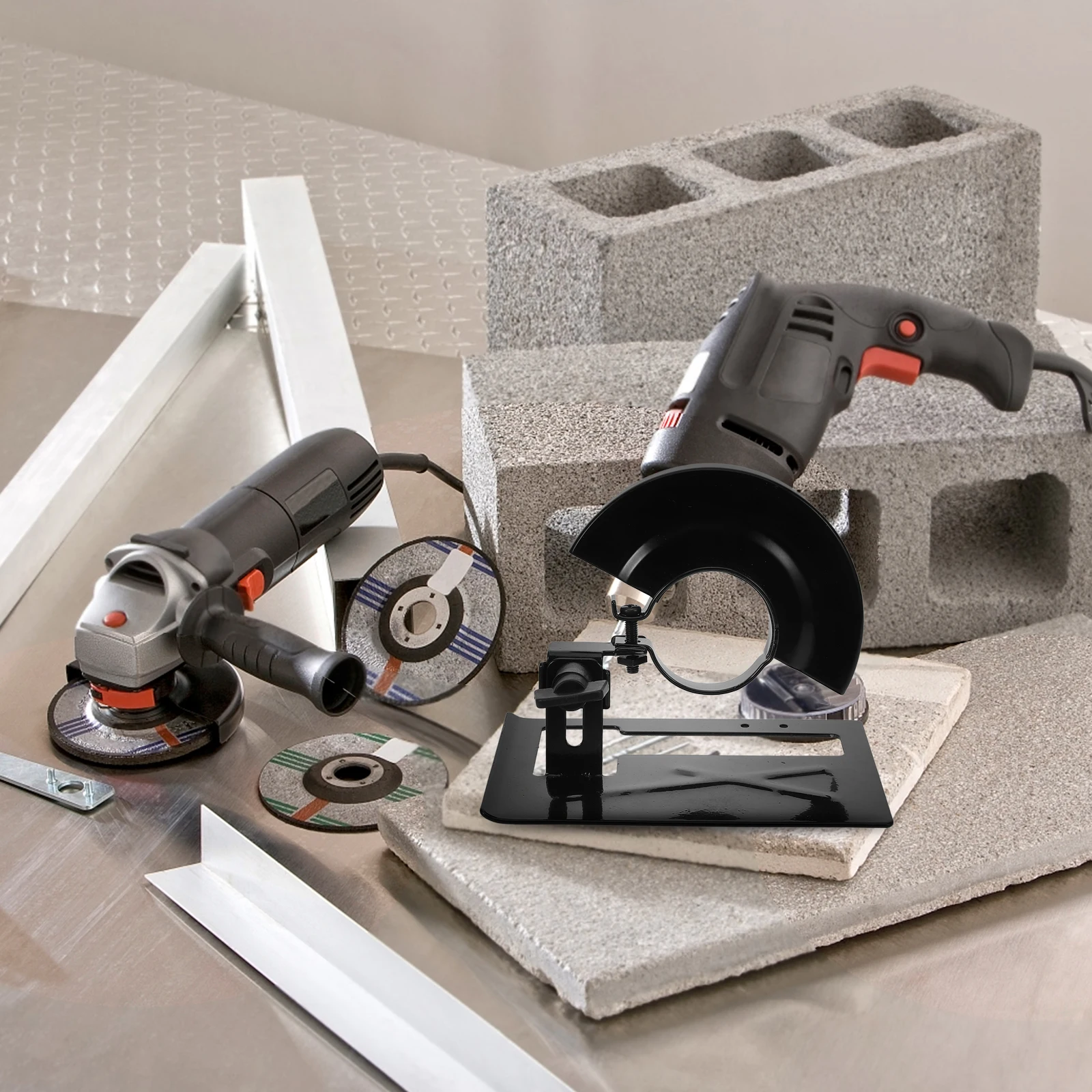 

Angle Protective Guard Angle Grinder Cutting Machine Base Protector Grinder Guard Base Cover Cutting Machine Support Hardware