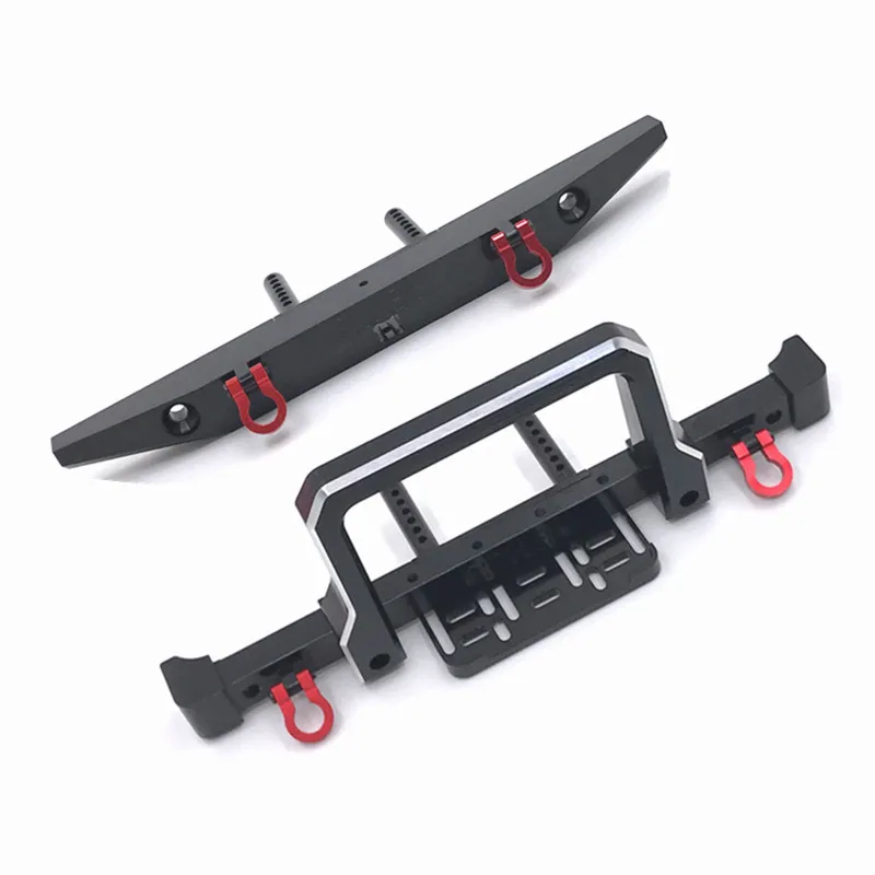 Metal Upgraded Front And Rear Bars For MN Model MN999 MN222 TRX4 SCX10 90046 90047 RC Car Parts