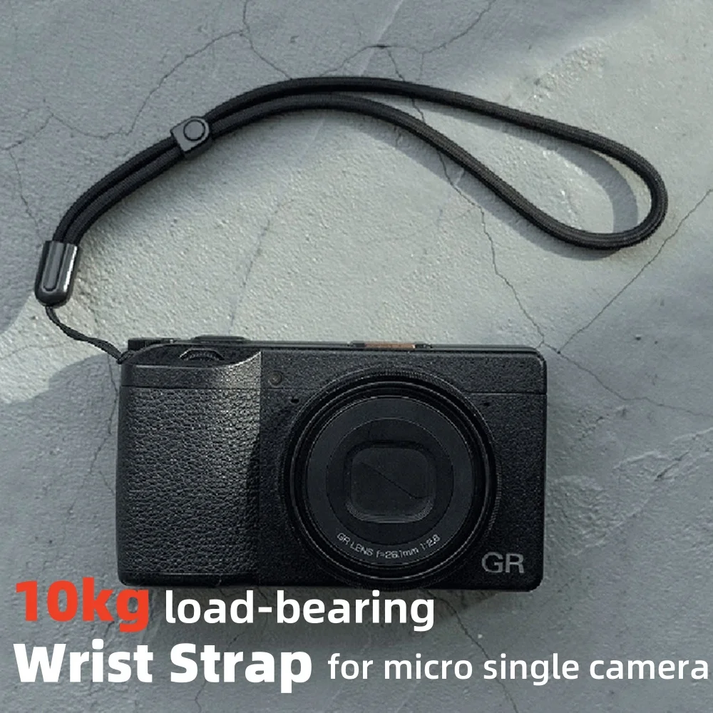 10kg Camera Wrist Strap Hanging Anti-Fall Rope for Ricoh GR2 GR3 GR3x Sony ZV1 Canon G7X DJI Fuji SLR Micro Single Accessories