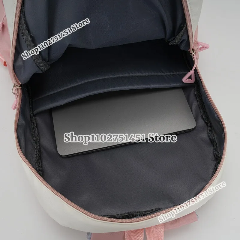 2pcs Miner Crafts Schoolbag with Pencil Case for Students Outdoor Backpack Boys Girls Book Stationery Storage School Bags Gifts view 3