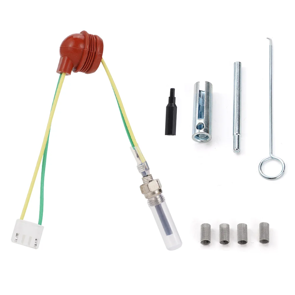 

12 В, 2 кВт, 5 кВт, 8 кВт, универсальная вилка зажигания с набором инструментов для ремонта, прокладка, керамический штифт, ремонтный комплект свечей накаливания для Webasto