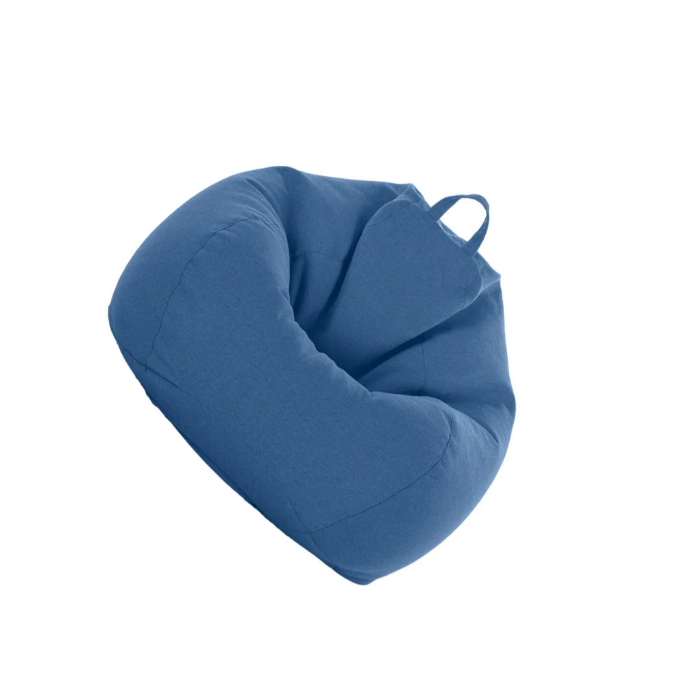 Stylish Puff Ottoman - Add Of Class To Living Room Cloth Chair Cover Puff Sofa Lazy Sofa Chair Bag Beanbag