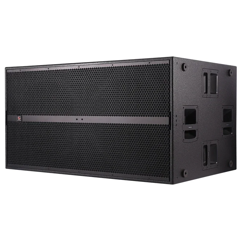 Dual 21 Inch Active Subwoofer Professional Speakers for DJ Outdoor Sound System Equipment