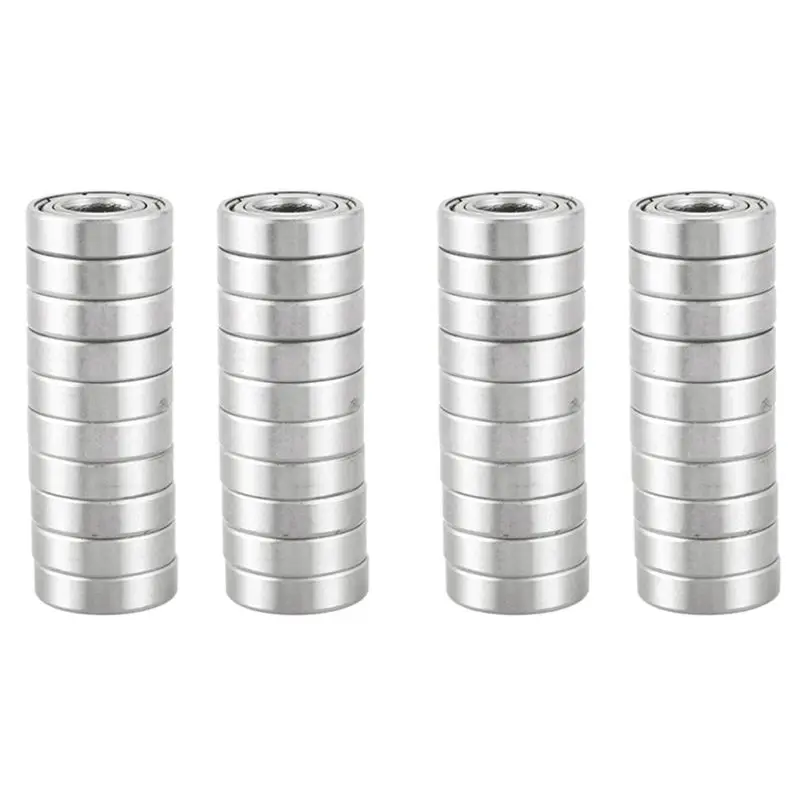 AC88-40 Pcs 6900Z 10 X 22 X 6Mm Single Row Sealed Deep Groove Ball Bearings