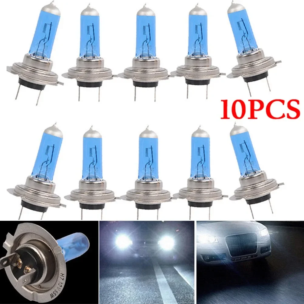 Faros delanteros de coche Faros de xenón Accesorios fáciles de instalar Última pieza nueva de repuesto Oferta útil 12V brillante