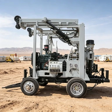 Full Hydraulic Core Exploration Rig Stable Performance Drilling Machine