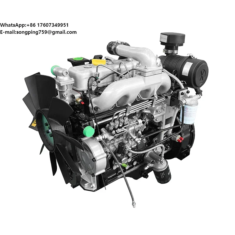 SANNEY Multi-cylinder Internal Combustion Engine, 1500RPM, Total Weight 330KG