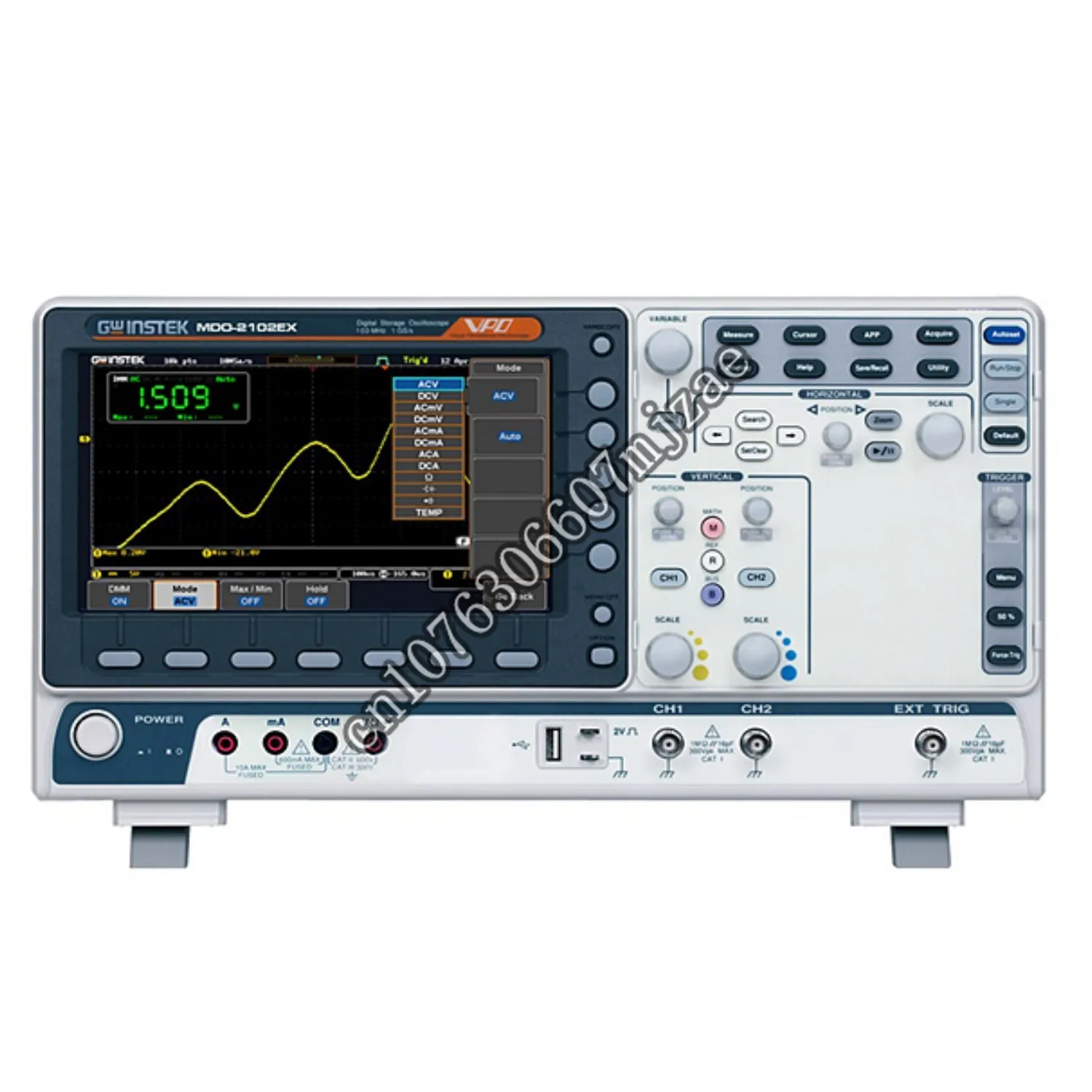 GWINSTEK MDO 70- 200MHz , 2 - 4-channel, Digital Storage OscilloscopeSpectrum analyzer