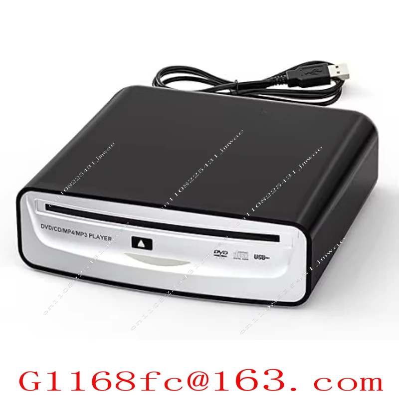Portable External USB Universal CD DVD Player for Car, Computer, TV, Computer, Plug and Play