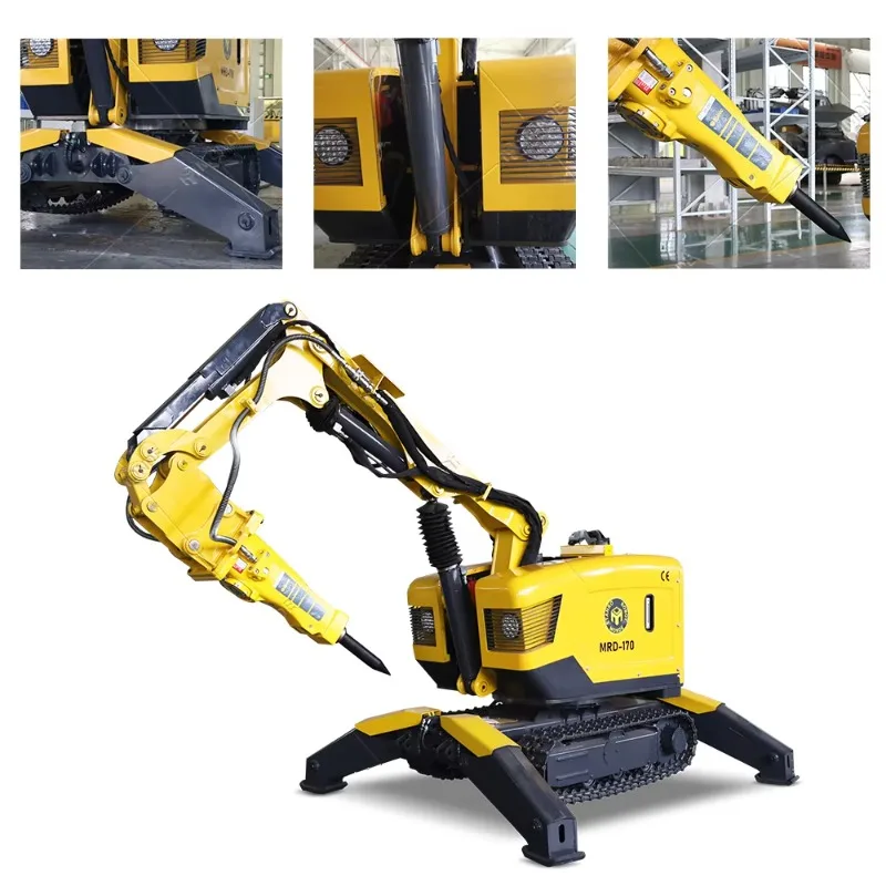 Professional Demolition Robot for Building Removal Fire Rescue Operations and Dangerous Work Environments