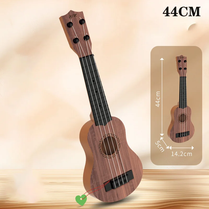 Kinderen Ukelele Muzikaal Speelgoed 4 Snaren Kleine Gitaar Montessori Onderwijs Instrumenten Muziek Speelgoed Leren 3 Tot 6 Jaar jongens Gift
