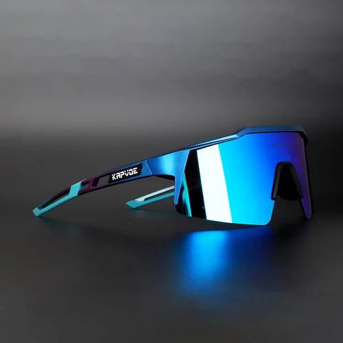 Imagen 2 del producto Gafas de ciclismo polarizadas 4 lentes 2025, gafas deportivas para hombre y mujer, gafas de sol para pescar y correr, gafas para bicicleta de montaña y carretera, gafas para bicicleta MTB