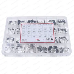 265pcs Fast Switching Schottky Diode Kit Box 1N4007 UF5408 UF4007 1N5399 HER308 MUR4100 1N4148 RL207 SR3100 FR607 1N5819 1N5404