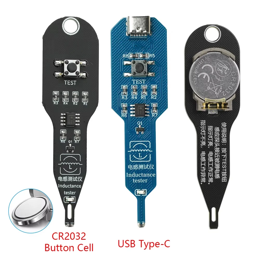 M093 M093B Inductance Tester Electromagnetic Induction Quick Fault Check PC Repair Motherboard Coil Tester Inductor Detector