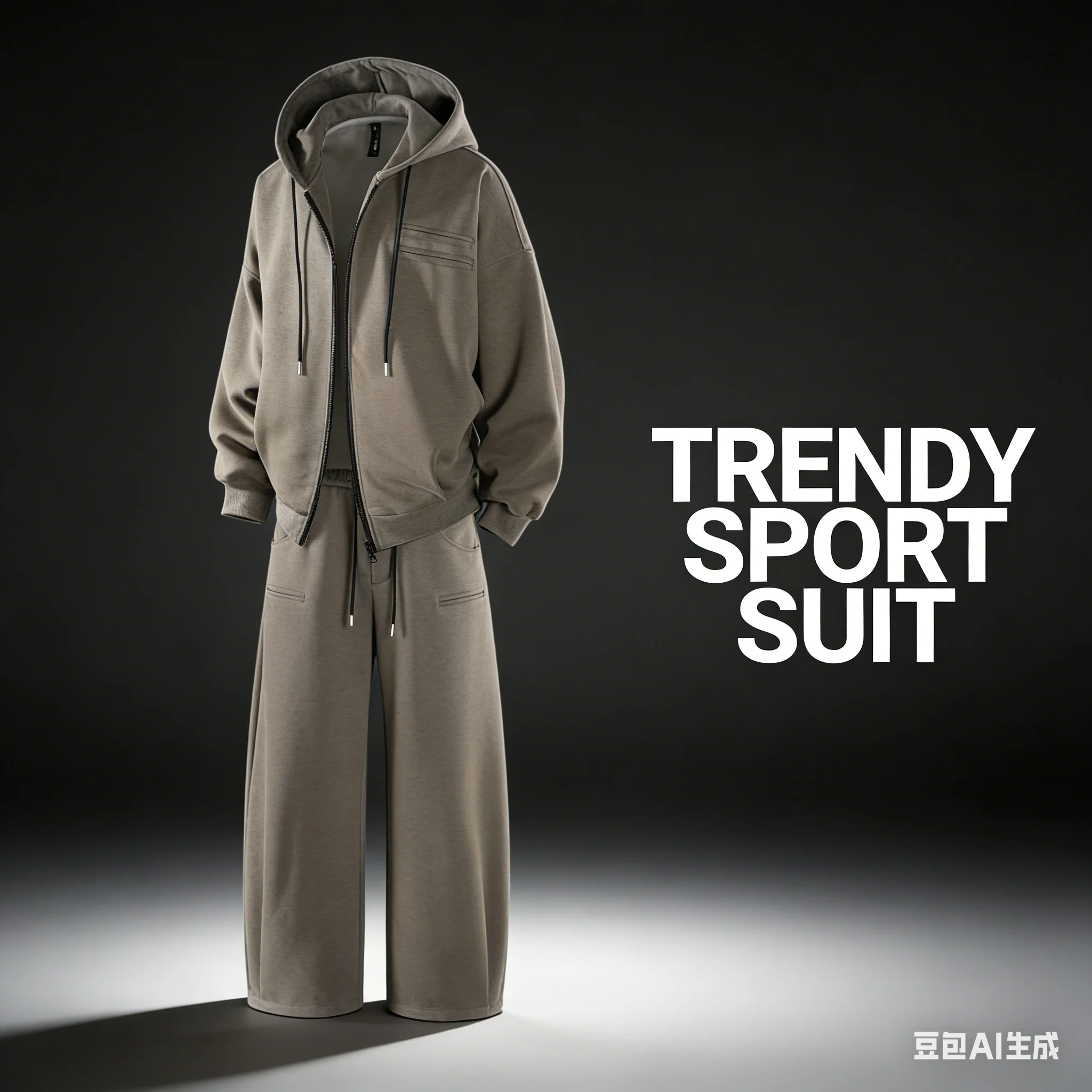 2026 New Style Fashion Hooded Sweater Pants Men's Set Trendy Casual Comfortable Versatile Sport Hiking Homewear Top + Pants