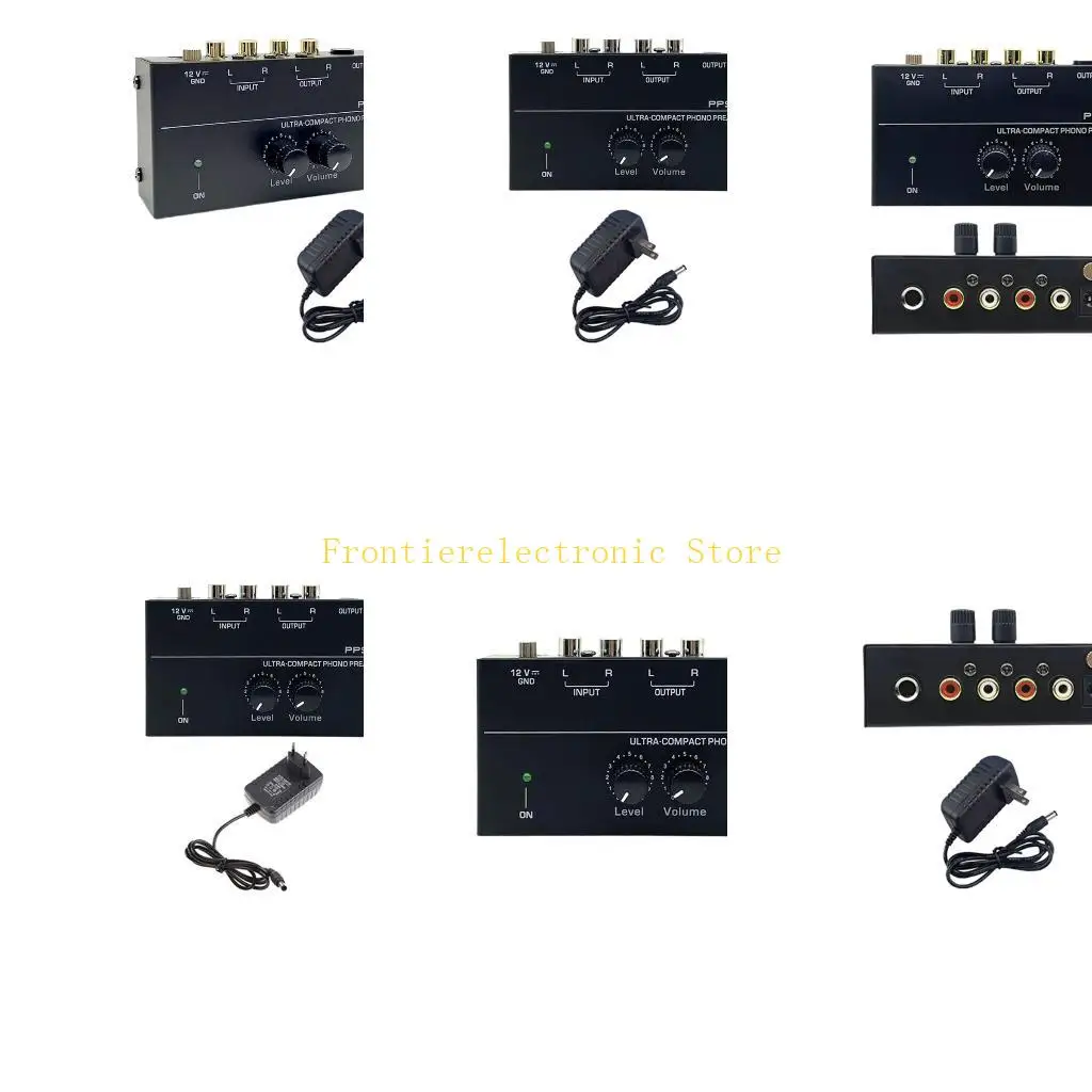 

G8DB Усилители Phonos с шумоподавлением Rcas Вход и выход Усилители звука в металлическом корпусе