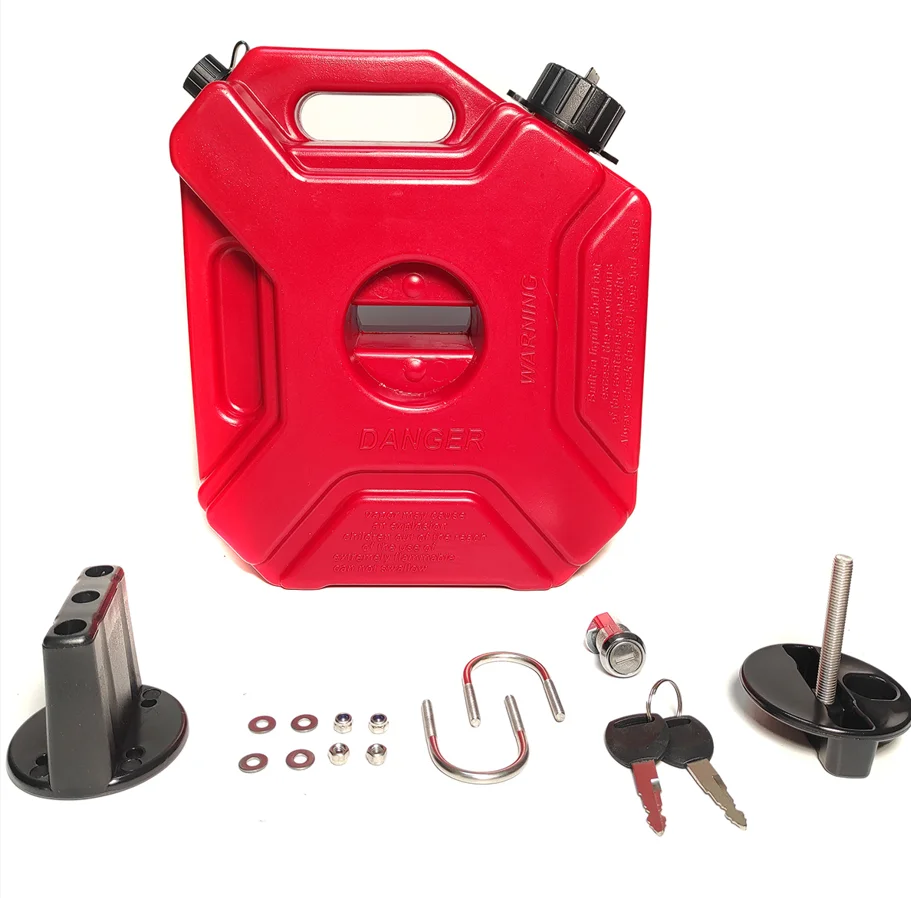 J171 Off-road Vehicle Oil tank with Lock Motorcycle Portable Fuel Cans Water Container 3L 5L Fuel Tanks