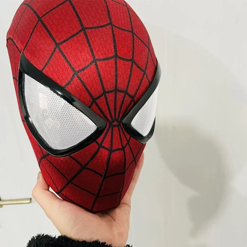 

Marvel The Amazing Spider-Man Mask with Faceshell & Lenses 1:1 3D No Strip Handmade Spiderman Masks Halloween Cosplay for Gift