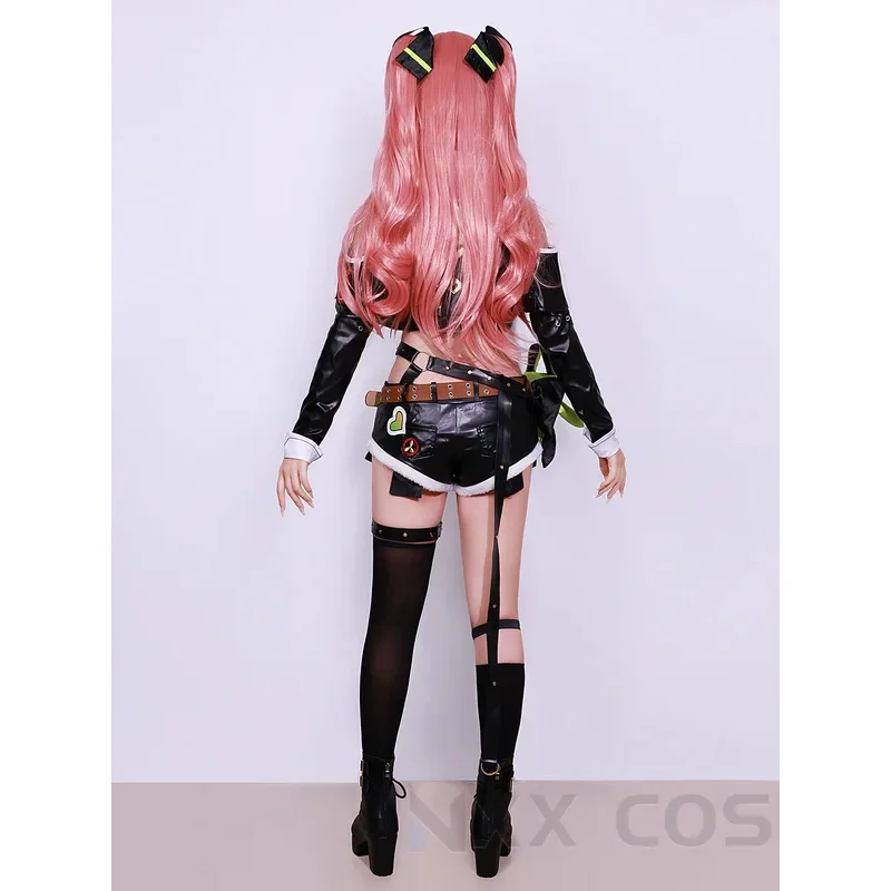 2025 yiyi لعبة Zenless منطقة صفر ZZZ نيكول ديمارا تأثيري حلي دور اللعب كوميك كون فستان هالوماس شعر مستعار للحفلات الرسوم المتحركة الدعامة