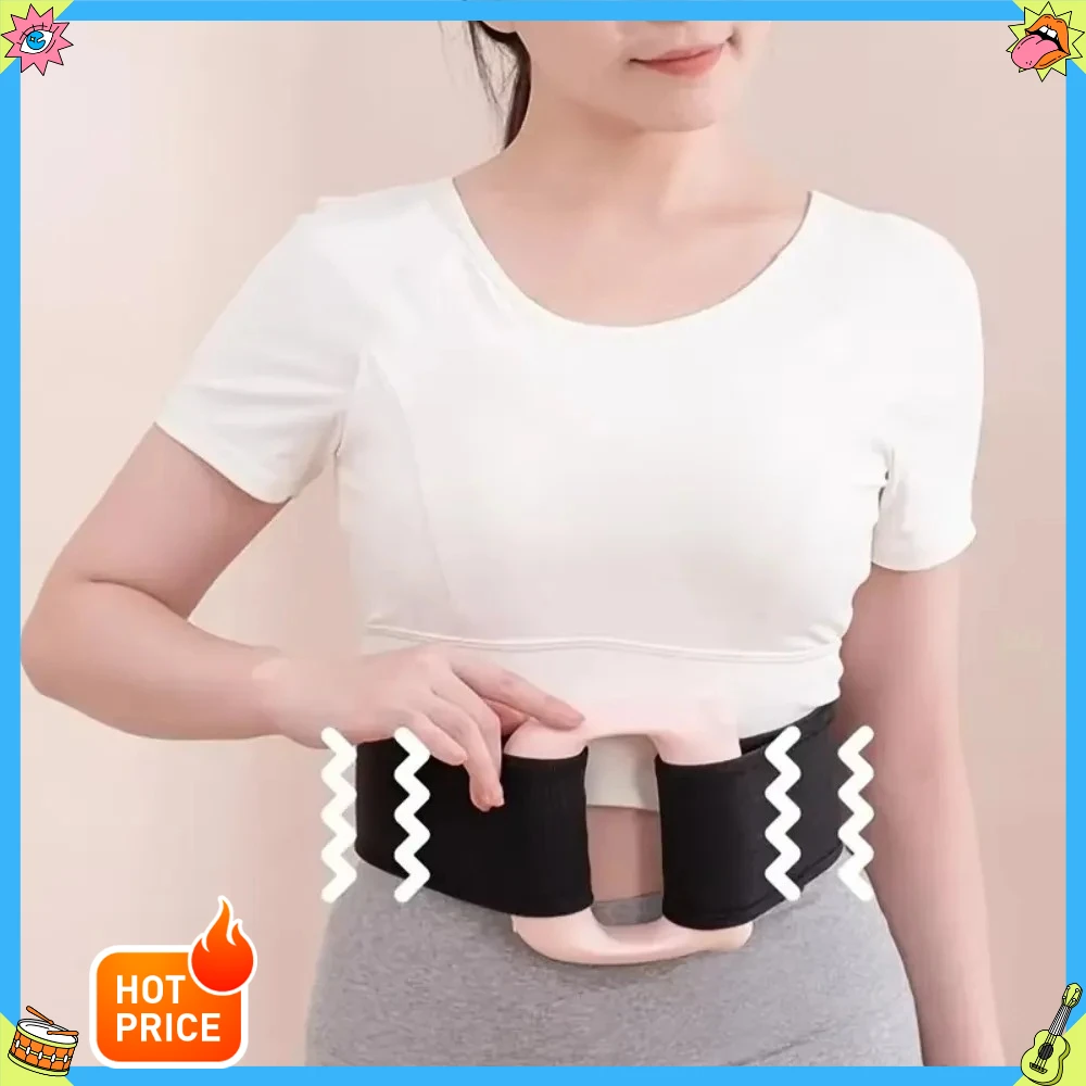 

Вибрационный перкуссионный фасциальный кольцевой массажный пояс, портативный USB перезаряжаемый для шеи, плеч, релаксация, устройство для массажа глубоких тканей