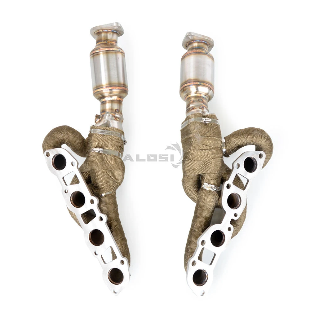 

Exhaust manifold For Lexus RCF 5.0L HD 2016-2019 SS304 stainless steel sports exhaust pipe catalytic converter