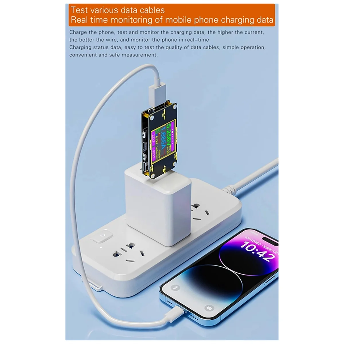 New USB Tester Type-C PD Digital Voltmeter DC Voltage Current Meter Ammeter Detector Power Bank Capacity Charger A3 8A 240W