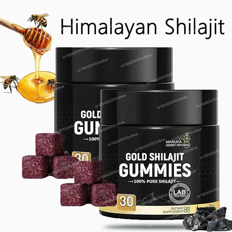 

Himalayan Gummies with 85+ Essential Minerals & Fulvic Acid Increased Energy Level and Vitality,Reduce Fatigue,Muscle Recovery
