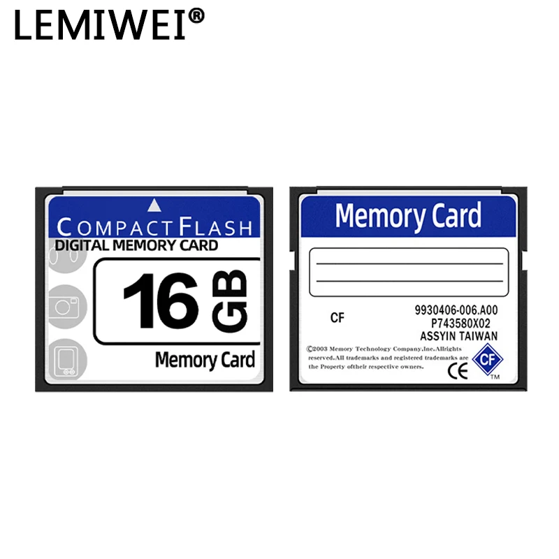 Карта памяти Lemiwei CF, 512 МБ, 2 ГБ, 4 ГБ, 8 ГБ, 16 ГБ, 32 ГБ, 64 ГБ