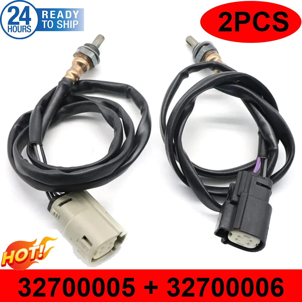 Brand new 1/2PCS 32700005 32700006 Front & Rear O2 Oxygen Sensor For Harley Davidson Dyna FXD Softail FLS V-Rod VRSC 2012-2017