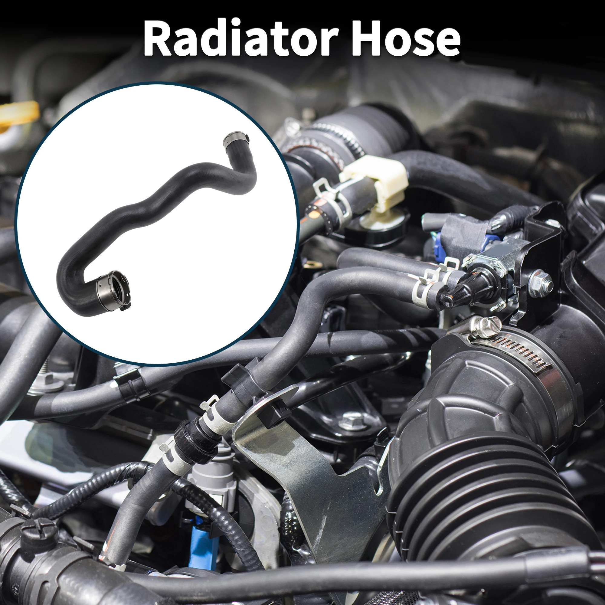 

UXCELL Radiator Hose Heater Hose for Opel for Astra J 1.7 CDTI 09-15 No.13265281 Rubber