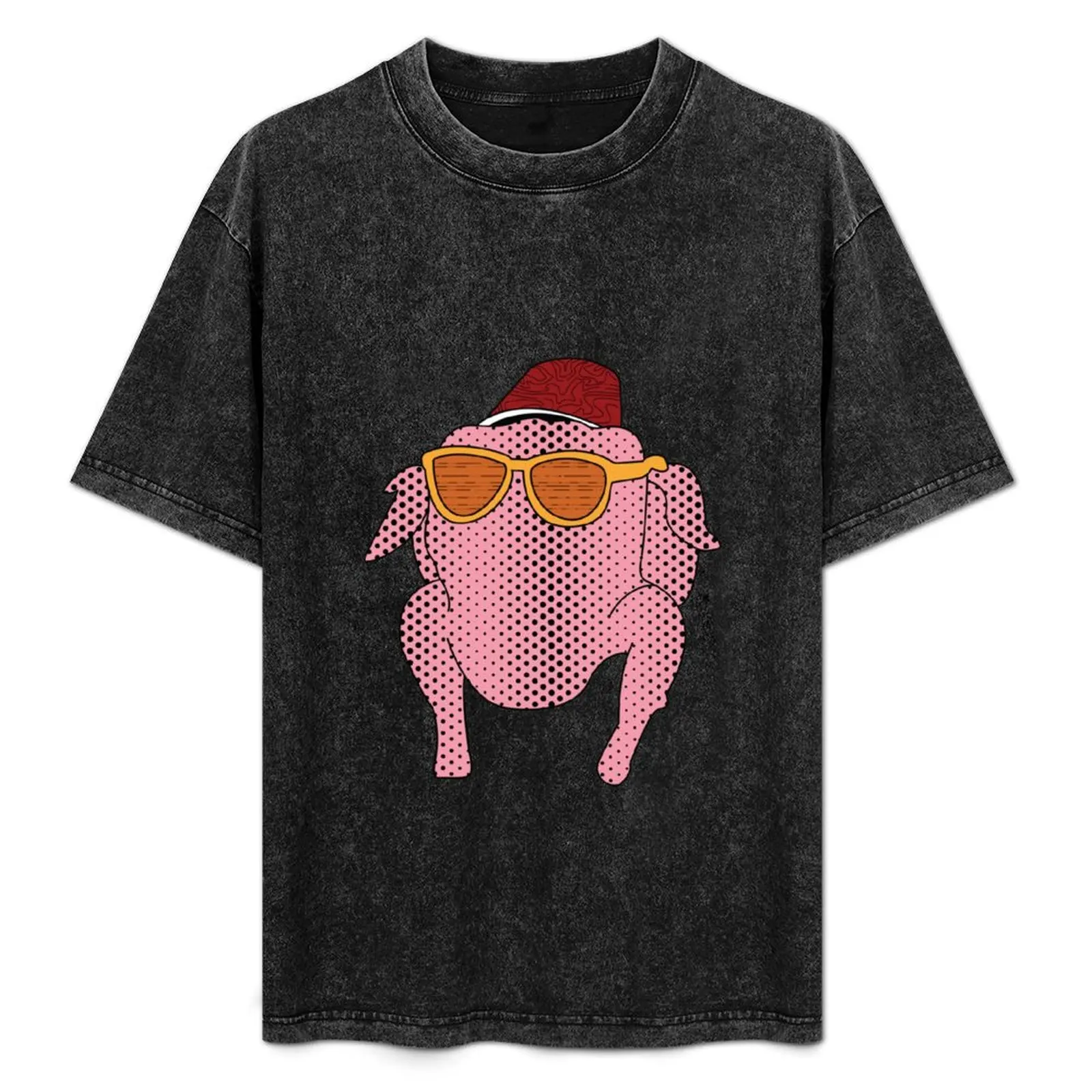 

Thanksgiving Turkey T-Shirt Plus Size Summer Casual T-Shirt
