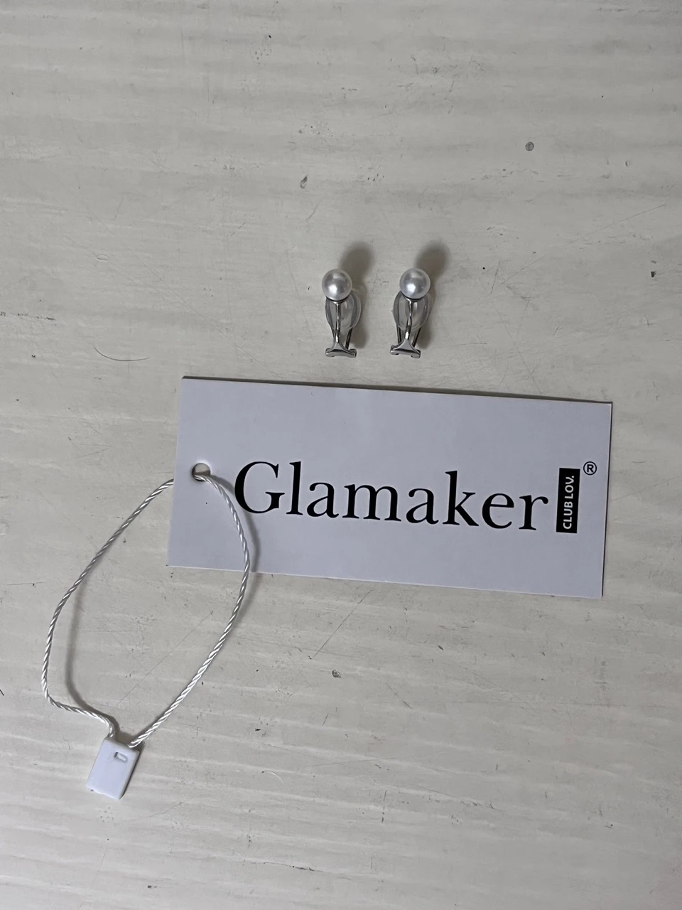 Glamaker Noble pearl with high cost performance ear clip without ear hole