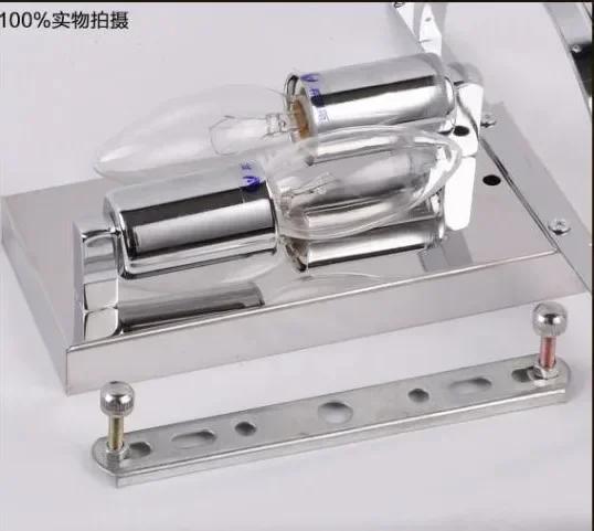 

Artistic Stainless Steel Plating Modern Led Crystal Wall Light Lamp For Home Wall Sconce