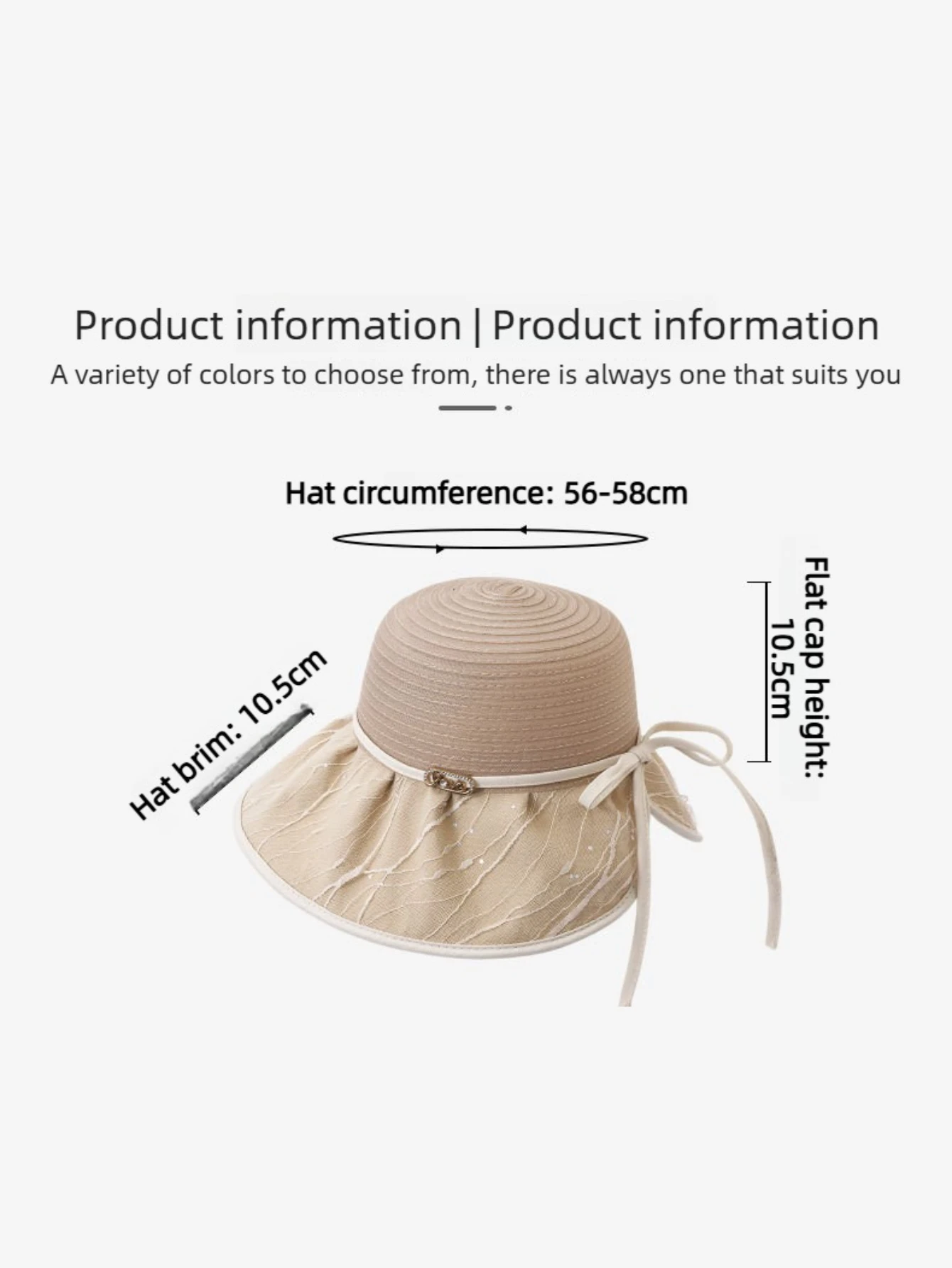 Soft Feminine Organza Sun Hat Women Delicate Diamond Accents Mom Hat Summer Foldable Travel Fisherman Hat