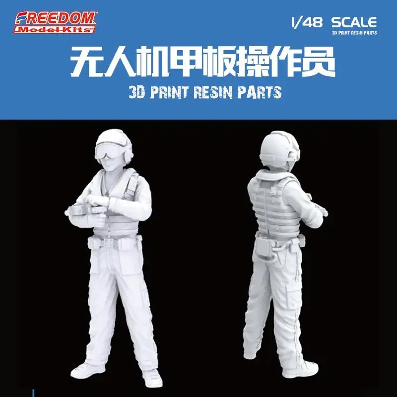 Freedom F148006 1/48 X-47B UAV Operations Staff Ver.2017 U.S. Navy Deck Crews 3D Print RESIN PARTS Figure