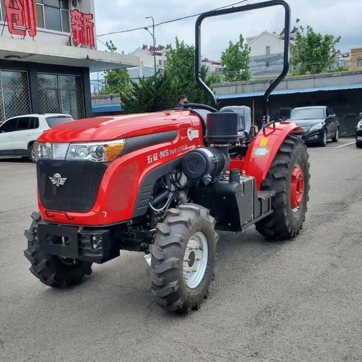 Factory 4Wd 4X4  50Hp 80Hp 90Hp Mini Tractors Agriculture Machinery Cheap Farm Tractor for Sale