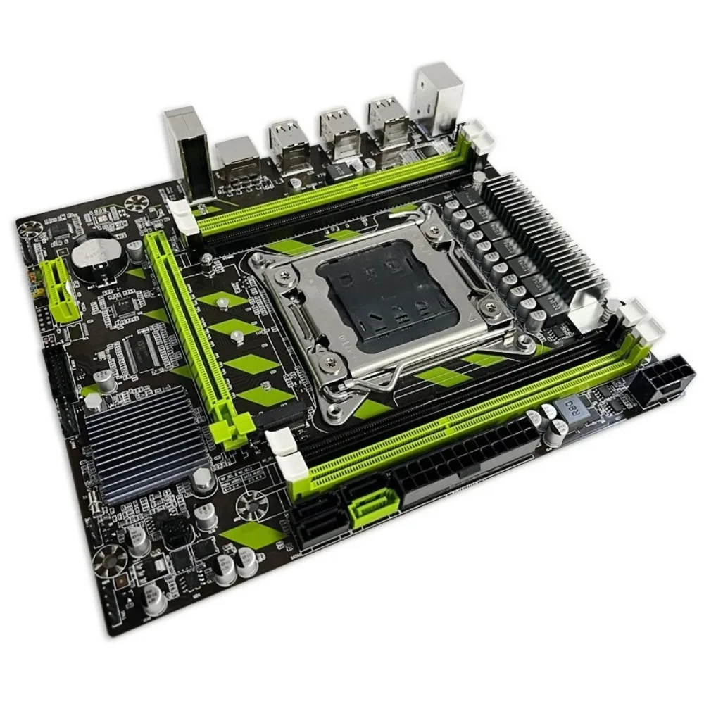 New X79G DDR3 desktop computer main board 2011 pin ECC memory cpu game set E5