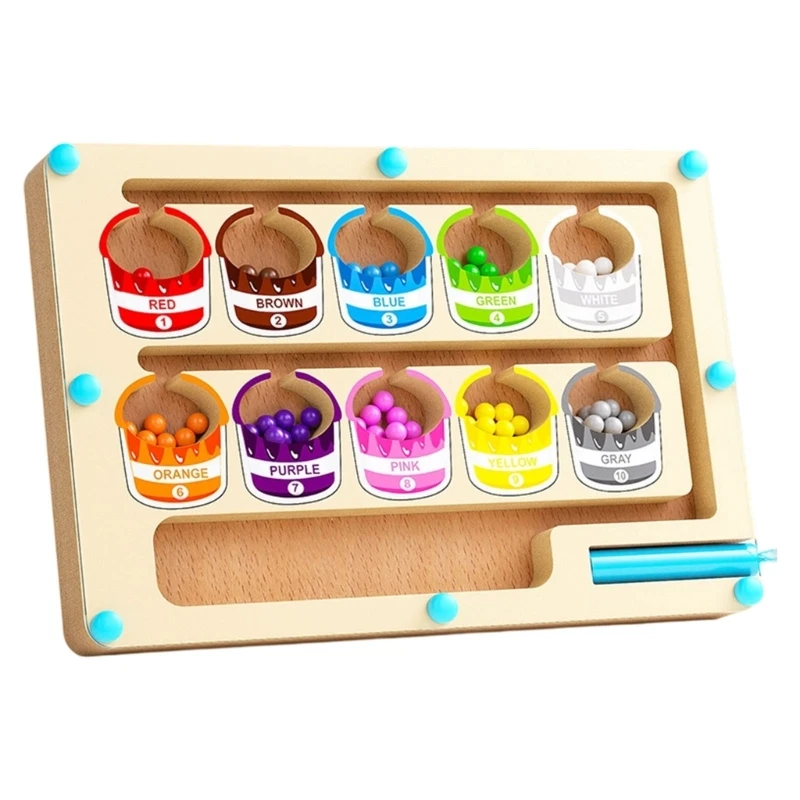 

Sensory Development Number Maze Educational Puzzle Toy Toddler