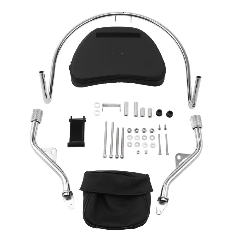 Motorcycle Riders Sissy Bar Backrest Set For Honda Gold Wing GL 1800 2001-2017