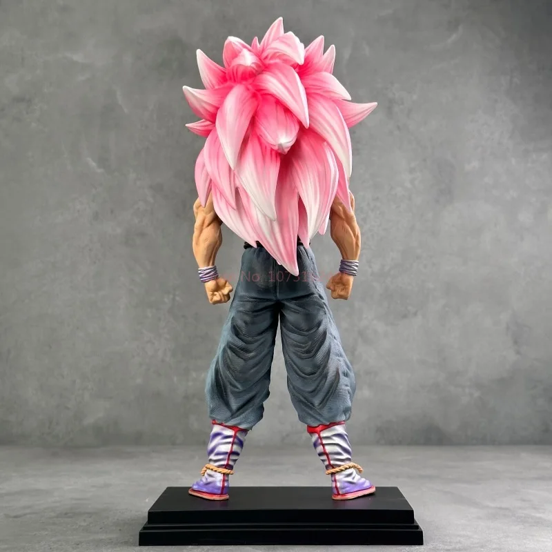 34CM Dragon Ball Z Son Goku Anime Figura Ssj3 Super Saiyan Collezione in PVC Giocattolo Action Figurine Decor Modello Regalo Ragazzo Regalo di Natale