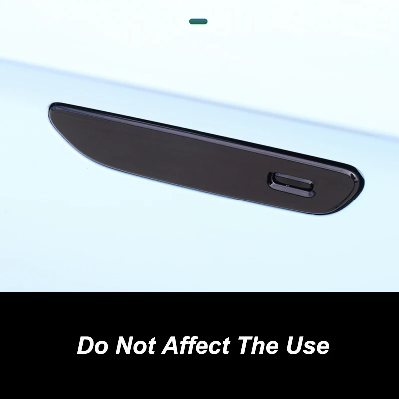 Per BYD HAN DM EV 2021 2022 2023 accessori adesivi per copertura di protezione della maniglia della portiera dell'auto