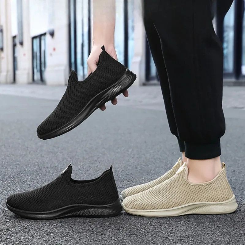 2026 New Man Shoes Casual Running Sneakers Summer Breathable Soft Sole Lightweight Affordable Male Sneakers Zapatillas Hombre