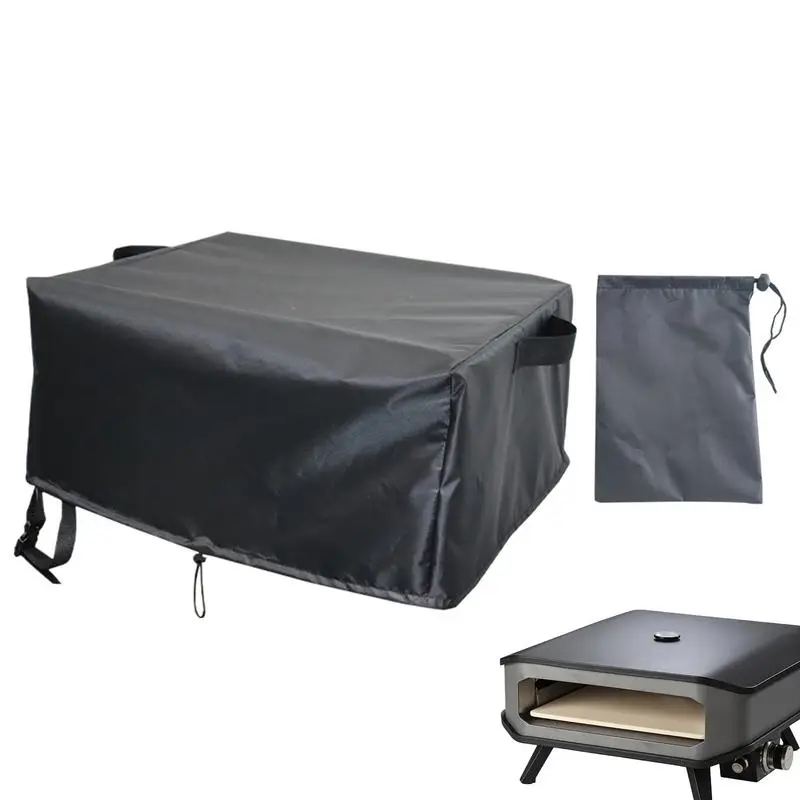 Waterproof Pizza Oven Cover Anti-UV Waterproof Pizza Oven Accessories Outdoor Pizza Oven Grill Cover In Oxford Cloth Bag